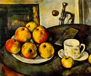 Stilleven met Appels en een Kopje, 1890-94